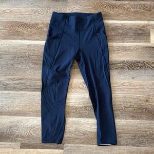 Lululemon Navy Blue Crop Leggings
